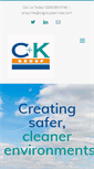 Mobile Screenshot of ckgroupservices.com